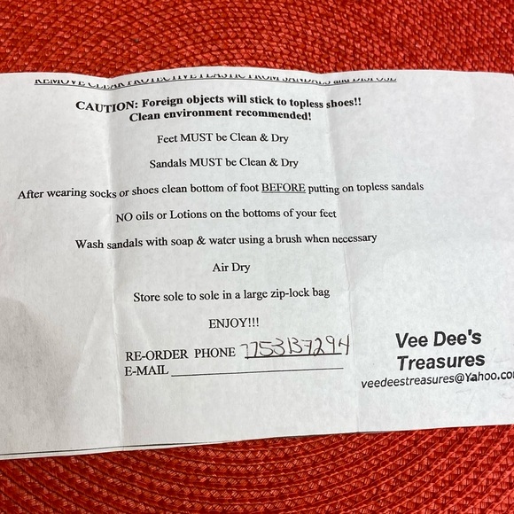 The Original Topless Sandal size 7-8.5 - Picture 6 of 7